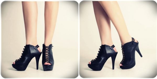 Open Boot Preta